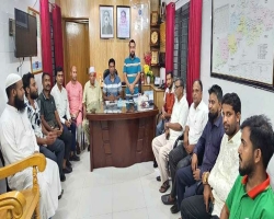 কানাইঘাট প্রেসক্লাব নেতৃবৃন্দের সাথে নতুন এএসপির মতবিনিময়